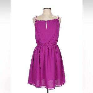 Elegant Pink Sleeveless Dress